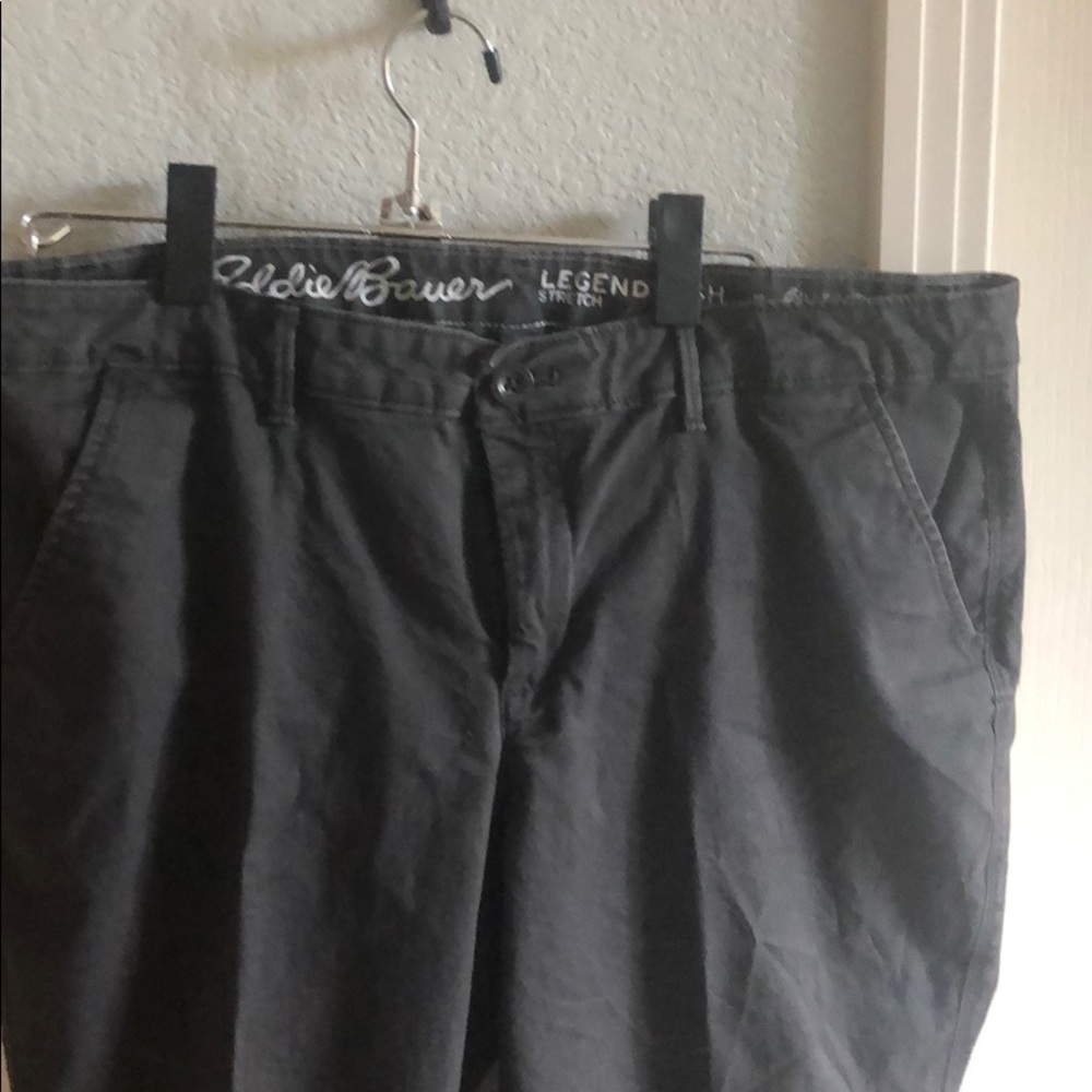 Eddie Bauer Legendwash grey pants  women’s  12